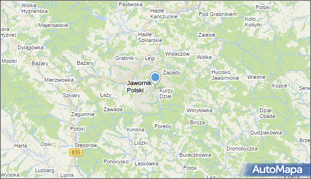 mapa Pasterniki, Pasterniki na mapie Targeo